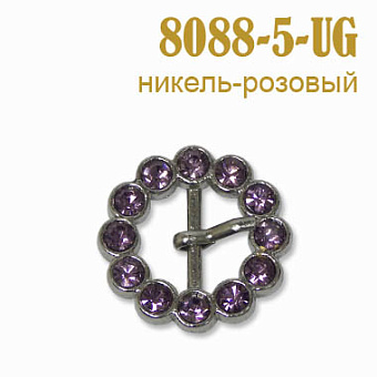пряжка застежка металлическая со стразами