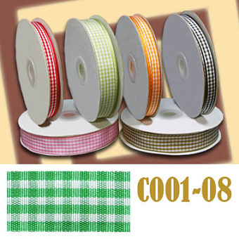 швейная декоративная лента "клетка"