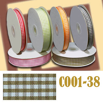 швейная декоративная лента "клетка"