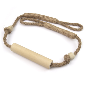 шторные подхваты плетеные