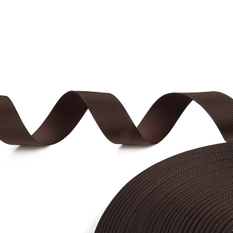 однотонная репсовая лента