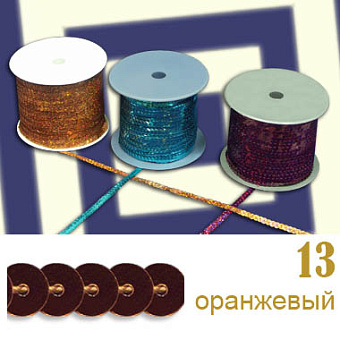 декоративные пайетки на нитках