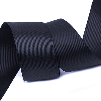 однотонная репсовая лента