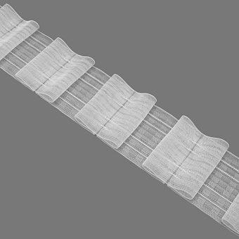 шторная лента сборка банты