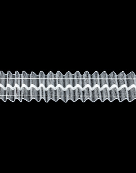 шторная лента с произвольной карандашной сборкой