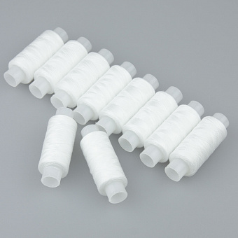 полиэстеровые нитки 40/2 бытовая намотка