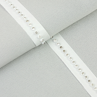 декоративная тесьма со стразами