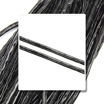 декоративный шнур из кожзама прошитый