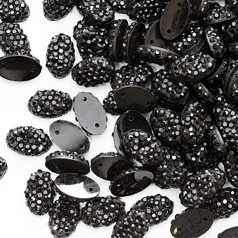 Пришивные пластиковые стразы зерно декоративные пришивные зернистые пластиковые стразы