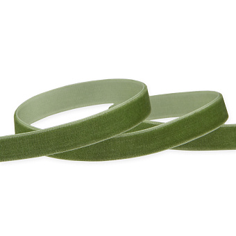 Однотонная бархатная лента декоративная однотонная бархатная лента