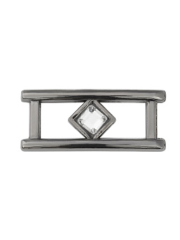 пряжка застежка металлическая со стразами