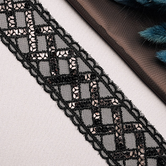 декоративная тесьма с пайетками