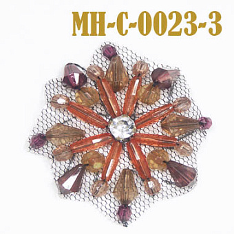 декоративная пришивная вставка