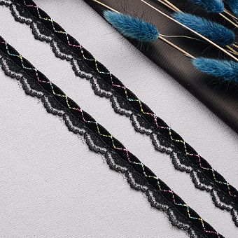 декоративная комбинированная тесьма