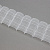 Шторная лента 80MP/Soft (1:1,65) Oz-is Premium многокарманная прозрачная 8 см/50 м многокарманная шторная лента