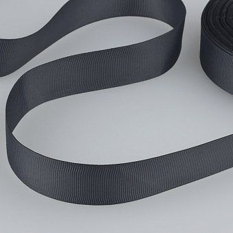 однотонная репсовая лента