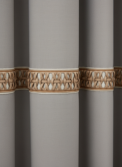 текстильный бордюр для штор