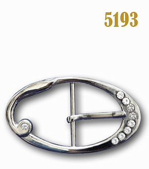 пряжка застежка металлическая со стразами