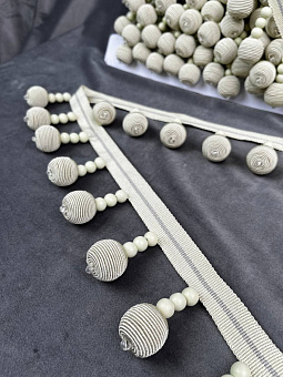 бахрома шторная с "шариками"