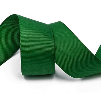 однотонная репсовая лента