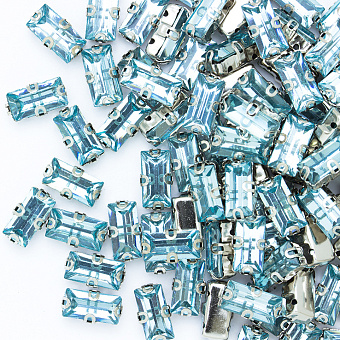 Стразы прямоугольные пришивные в металлической оправе стразы прямоугольные пришивные в металлической оправе