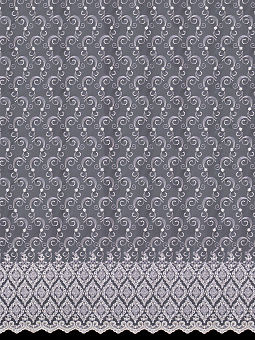 ткань микросетка с вышивкой