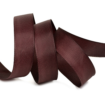 однотонная репсовая лента