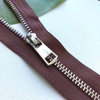 однозамковая металлическая молния Титан