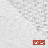 Дублерин-бандо 585/3 DextraTex(240 г/кв.м, 100% хлопок, клей PA) белый, 90 см/100 м