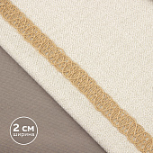 Джутовый сутаж "Batch jute" Т6.23-3 (ширина 2 см)(уп.12,5 м)(усадка 0%)