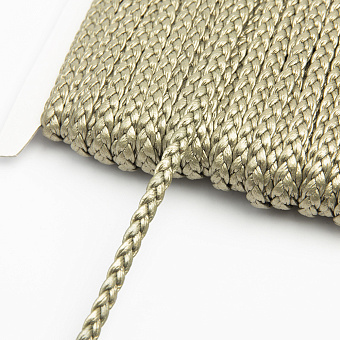 декоративный шнур из кожзама плетеные