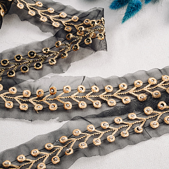 декоративная комбинированная тесьма