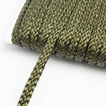 декоративный шнур из кожзама плетеные