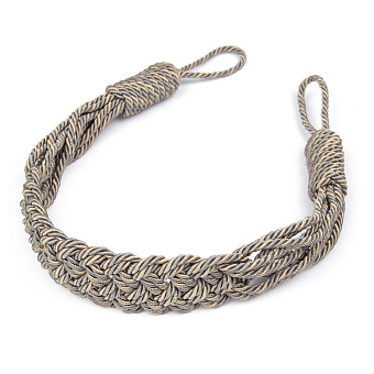 шторные подхваты плетеные