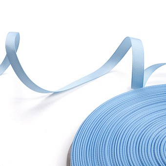 однотонная репсовая лента