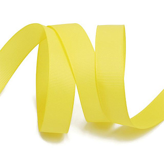 однотонная репсовая лента