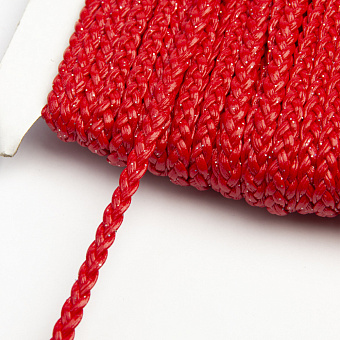 декоративный шнур из кожзама плетеные