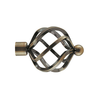 наконечник для металлического настенного карниза