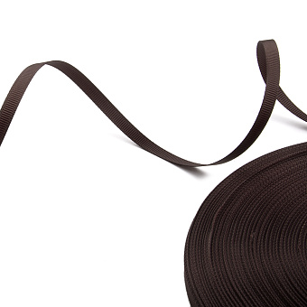 однотонная репсовая лента