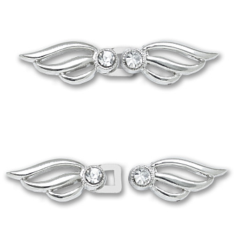 металлическая застежка со стразами