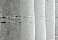 Гардинная ткань для штор - лен с мережкой 2А-46