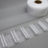 Шторные ленты с ровными лучевыми складками - особенности и характеристики