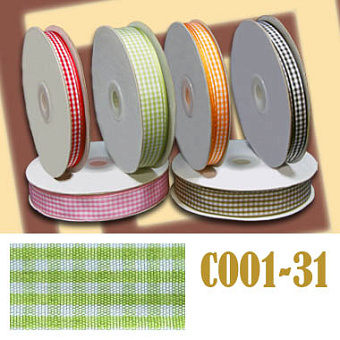 швейная декоративная лента "клетка"