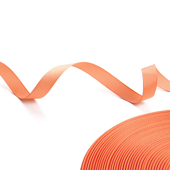 однотонная репсовая лента