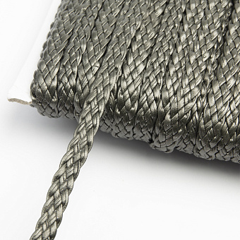 декоративный шнур из кожзама плетеные