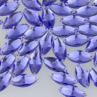 декоративные пришивные пластиковые стразы ромб