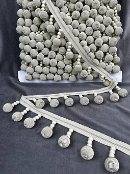 бахрома шторная с "шариками"