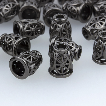 наконечник концевик металлический для шнура