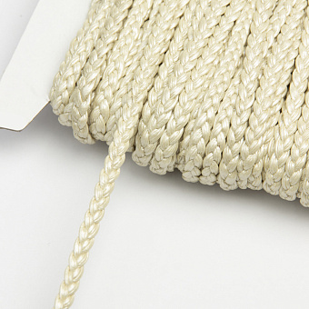 декоративный шнур из кожзама плетеные