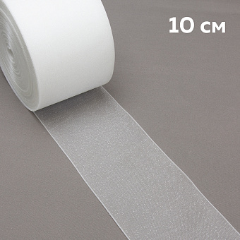 прозрачная шторная люверсная лента